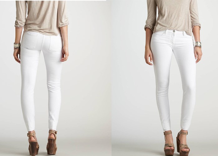 Белые джинсы: как носить и с чем сочетать? Белые джинсы: как носить и с чем сочетать?