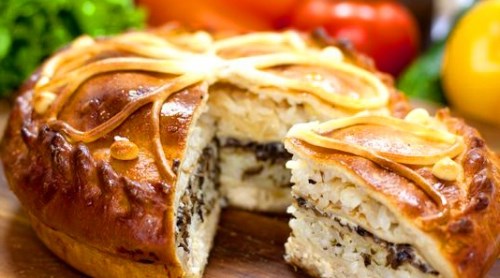 Изделия из теста: Курник