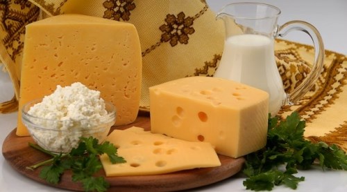 Калорийность молочных продуктов, жиров, яиц (ккал/100г.)