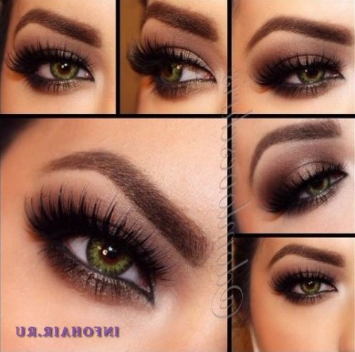 Коричневый макияж глаз: чувственный smoky eyes и золотые стрелки. Совершенно завораживающий лук! Коричневый макияж глаз: чувственный smoky eyes и золотые стрелки. Совершенно завораживающий лук!