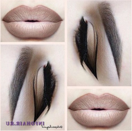 Коричневый макияж глаз: чувственный smoky eyes и золотые стрелки. Совершенно завораживающий лук! Коричневый макияж глаз: чувственный smoky eyes и золотые стрелки. Совершенно завораживающий лук!