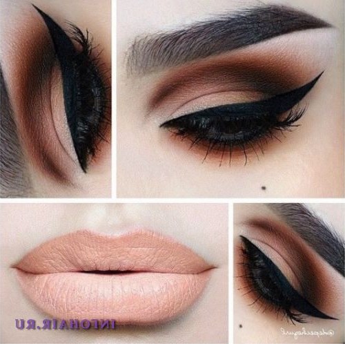 Коричневый макияж глаз: чувственный smoky eyes и золотые стрелки. Совершенно завораживающий лук! Коричневый макияж глаз: чувственный smoky eyes и золотые стрелки. Совершенно завораживающий лук!