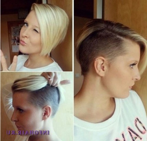 Короткие прически с челкой заправленной за ухо Короткие прически с челкой заправленной за ухо