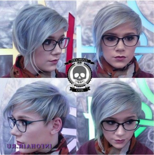 Короткие прически с челкой заправленной за ухо Короткие прически с челкой заправленной за ухо