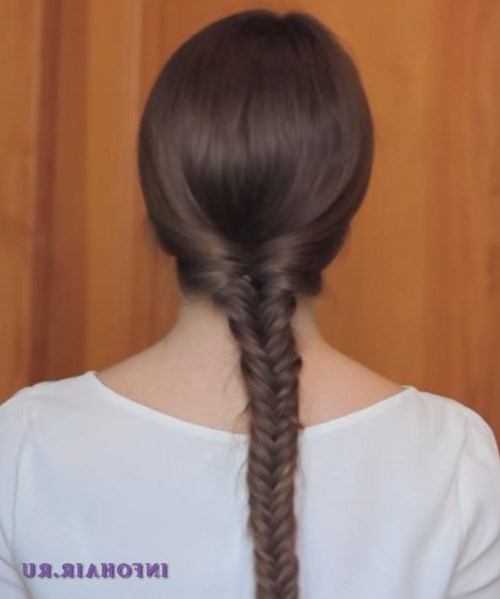 Коса “рыбий хвост”