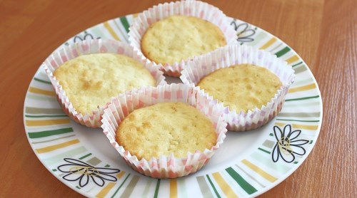 Лимонные кексики