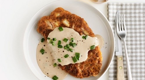 Мясные горячие блюда: Ромштекс