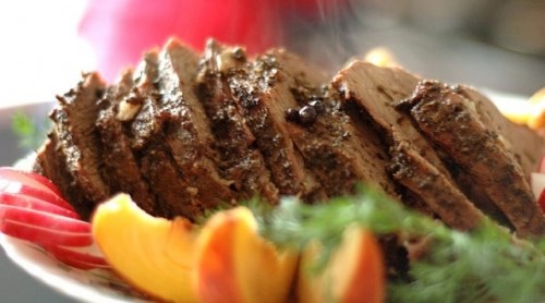 Мясные горячие блюда: Ростбиф Мясные горячие блюда: Ростбиф