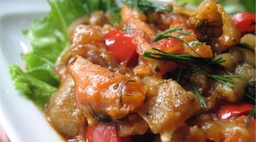 Овощные и грибные блюда: Кабачки жареные с грибами и помидорами Овощные и грибные блюда: Кабачки жареные с грибами и помидорами