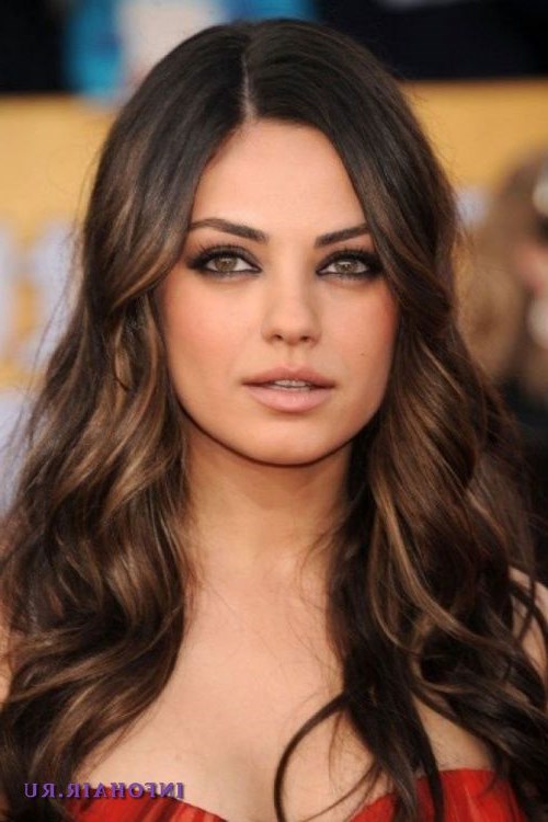 Песочные блики, тонкое осветление прядок