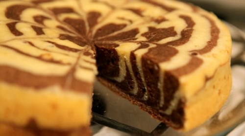 Пирог "Зебра"