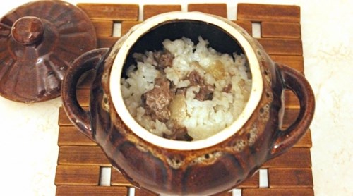 Рисовые горшочки с фаршем Рисовые горшочки с фаршем