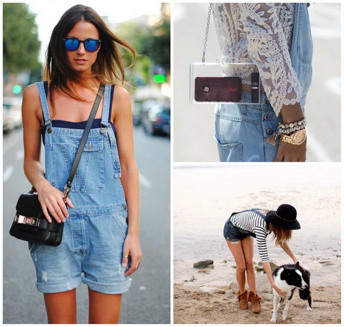 С чем носить джинсовый комбинезон? С чем носить джинсовый комбинезон?