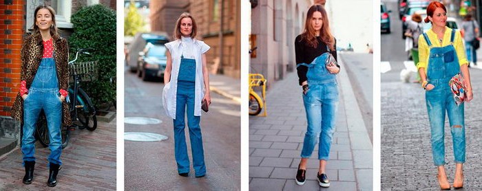С чем носить джинсовый комбинезон? С чем носить джинсовый комбинезон?