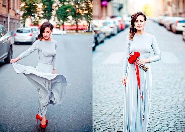 С чем носить красные туфли: яркие и смелые