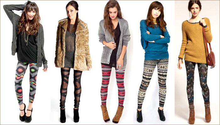 С чем носить лосины, чтобы не выглядеть безвкусно С чем носить лосины, чтобы не выглядеть безвкусно