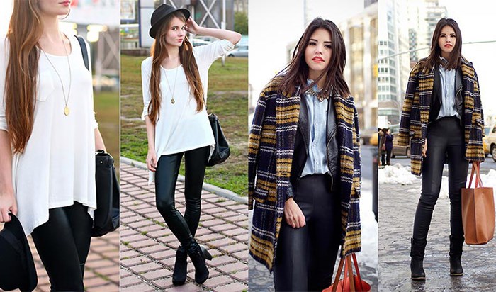 С чем носить лосины, чтобы не выглядеть безвкусно С чем носить лосины, чтобы не выглядеть безвкусно