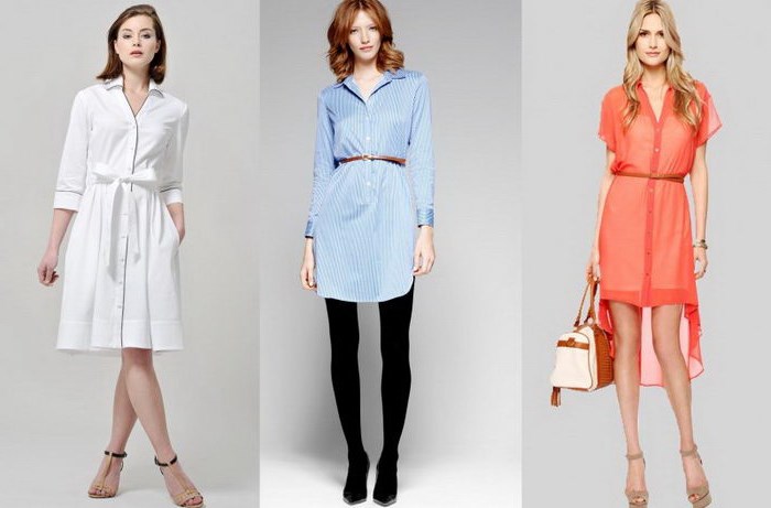 С чем носить платье-рубашку: образы и идеи С чем носить платье-рубашку: образы и идеи