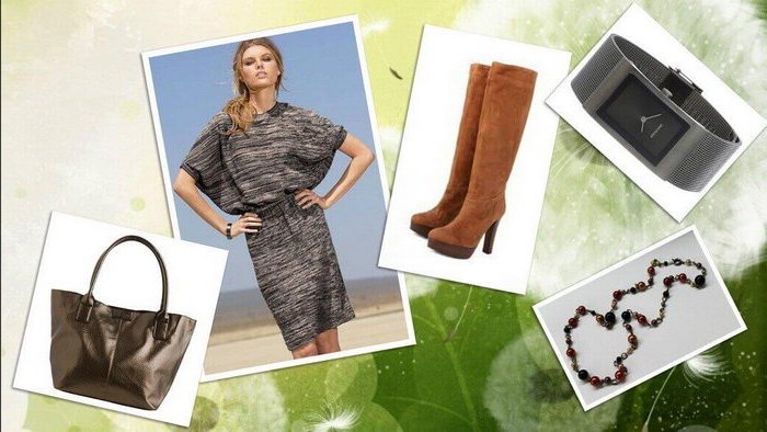 С чем носить шерстяное платье: теплое и уютное С чем носить шерстяное платье: теплое и уютное