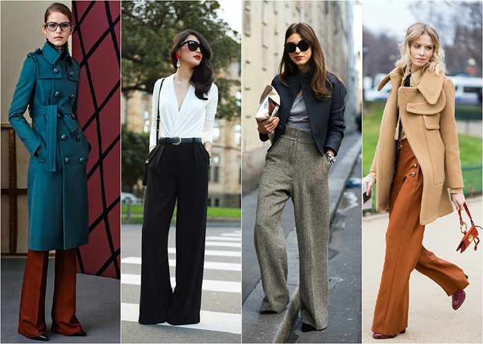 С чем носить широкие брюки? С чем носить широкие брюки?