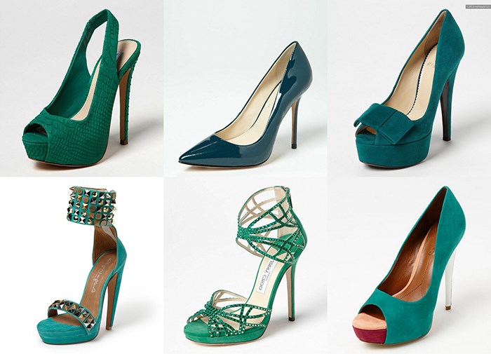С чем носить зеленые туфли летом и осенью С чем носить зеленые туфли летом и осенью