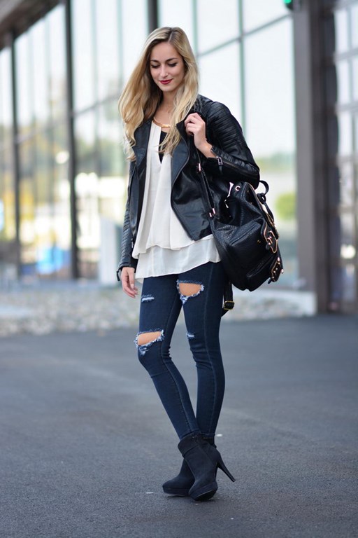 С чем носить женский рюкзак: создаем идеальный образ С чем носить женский рюкзак: создаем идеальный образ