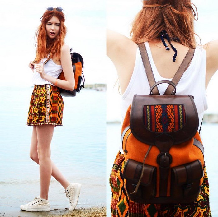 С чем носить женский рюкзак: создаем идеальный образ С чем носить женский рюкзак: создаем идеальный образ