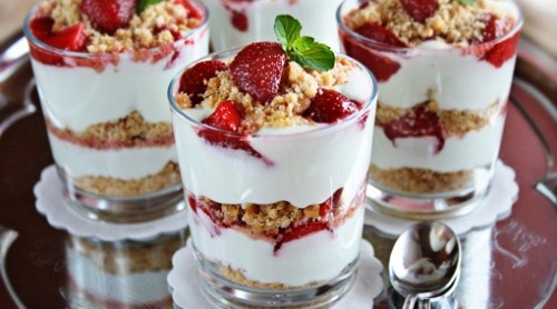 Сладкие блюда: Парфе Сладкие блюда: Парфе