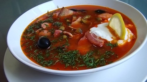 Супы: Солянка Супы: Солянка