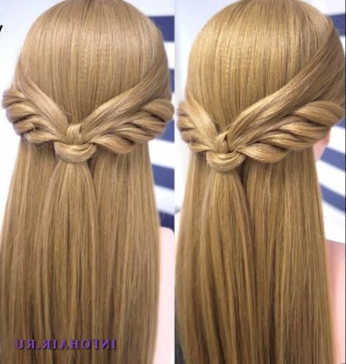 Вечерняя прическа