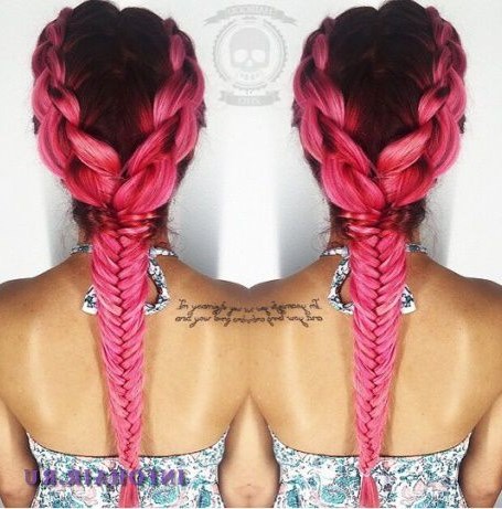 Яркие цвета волос. Лучшие варианты для перевоплощения Яркие цвета волос. Лучшие варианты для перевоплощения